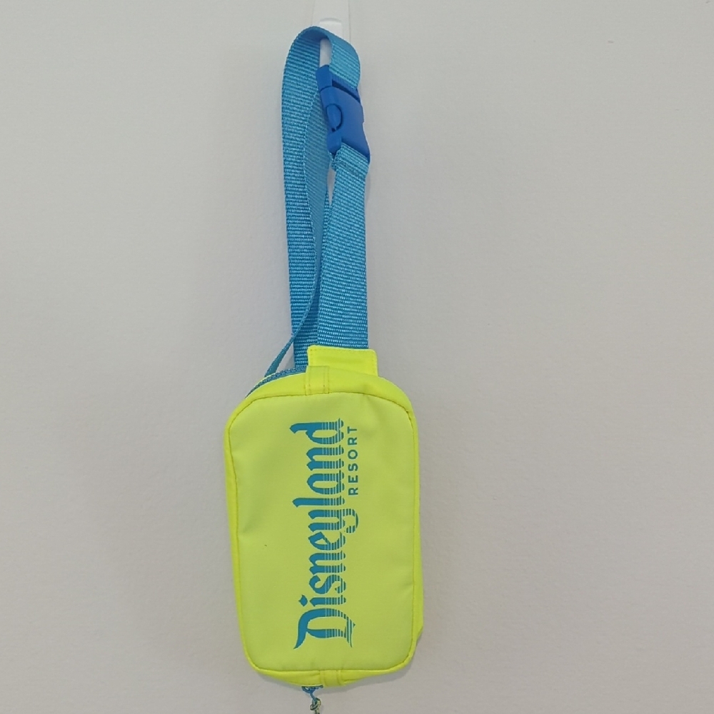 Disneyland Resort Neon Yellow Fannie Pack